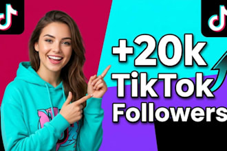 reach 20,000 tiktok followers organically grow up