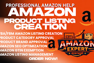 setup amazon seller central product listing, amazon listing product description