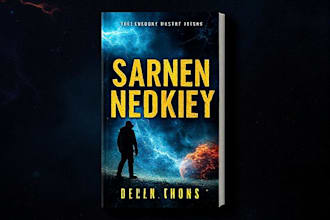 design fiction, sci fi, horror, fantasy book cover, kindle ebook cover