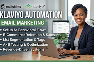 setup email marketing automation and ecommerce flows