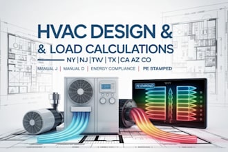 hvac system design manual j s load calculations energy compliance new york