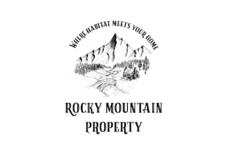 design innovative beautiful mountains logo