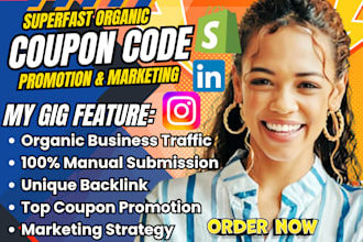 manually do coupon code submission up to 50 coupon code submission site