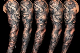 do unique customized realism tattoo design