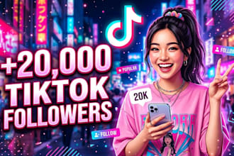 auditing your page to guide you to 20,000 tiktok followers