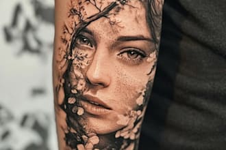 design a polynesian maori tribal tattoo