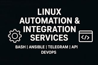 automate linux tasks with bash, ansible, and API integration