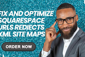 fix and optimize squarespace urls rediects XML site maps
