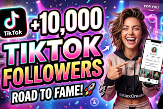auditing account to guide you to 10,000 tiktok followers