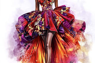 draw people, fashion illustration, any illustration