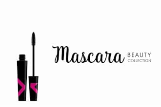make eye catching mascara makeup logo only 12 hours