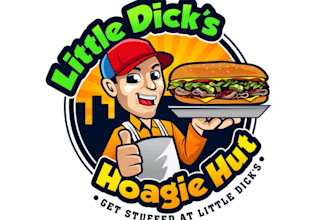 create a high quality burger logo design
