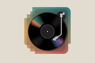 make album cover artwork for music album, single
