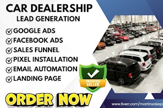 generate car dealership leads car sales leads and build car dealership website