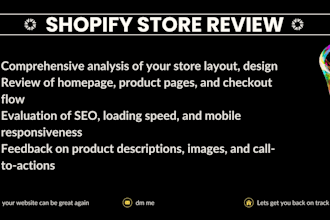 do shopify store review, store check for your ecommerce store