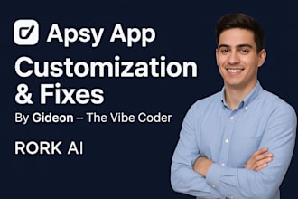 fix, optimize apsy built app , backend integration bloom app builder dreamflow