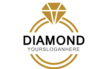 design luxury, signature jewelry logo