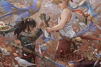 create concept art and illustration