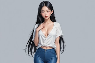 draw anime, manga or game characters