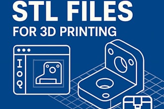 create stl files for 3d printing design