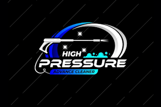design a unique spray power logo in short time