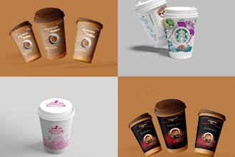 design coffee cup and paper cup for you