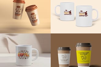 do mug design, paper cup, coffee mug design, tumbler, cup design, ice cream cups
