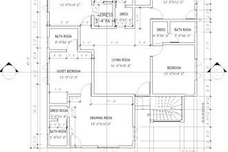 draft detail architectural drawings