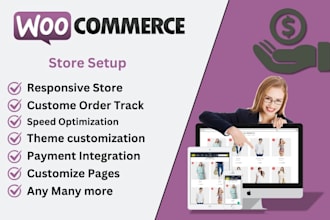 make ecommerce website by woocommerce store with order track