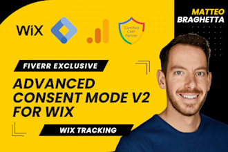 setup ga4 e google ads conversion tracking for wix with consent mode v2
