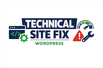 fix technical issues and do on page optimization for wordpress
