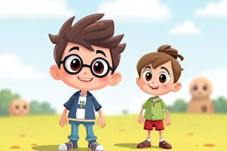 create comic cartoon character