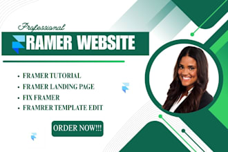 design framer website do framer tutorial edit fix framer template responsiveness