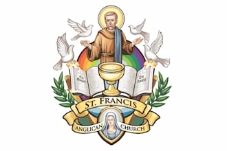 design a professional religious logo for your church