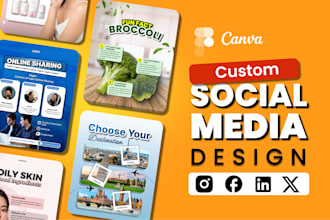 design social media post in figma or canva