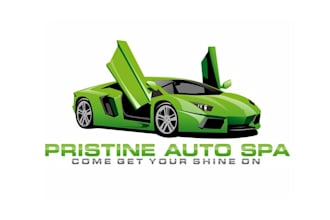 design aesthetics stand out auto spa logo
