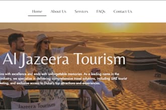 do custom travel tour agency website,tourism website and hotel booking website