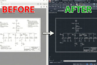 convert PDF to fully editable autocad dwg with accuracy