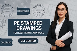 licensed architect, structural engineer, pe stamp in pennsylvania, colorado