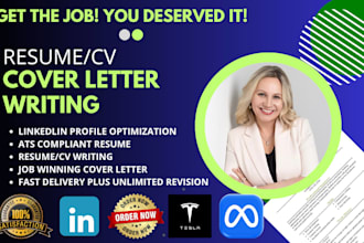 write job winning professional resume for IT, cybersecurity software engineer