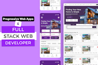 create reactjs app, pwa, spa, software and nextjs website development
