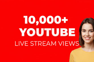 do increase 10,000 youtube live stream views instantly