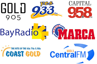 airplay, broadcast, and promote your song on singapore and spain radio