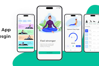 build meditation app sleep tracker app therapy app yoga app calm app gym app