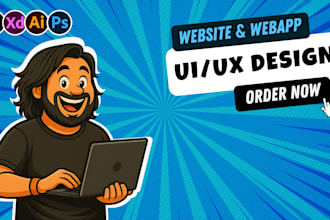 create professional web uiux design for your business