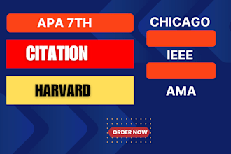 fix apa citation, apa references, apa 7, harvard, ieee, and ama reference