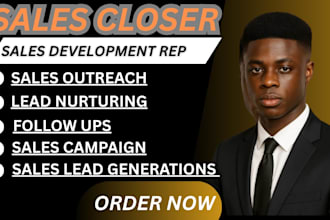 sales development representative salesperson close high ticket sales deals sdr