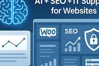 ai automation, SEO, woocommerce optimization,  remote IT support