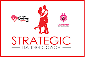 make design delightful dating, feminine logo with satisfaction guarantee