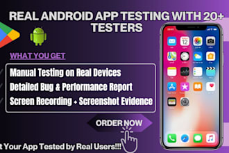 provide real google play app testers for pre release closed testing